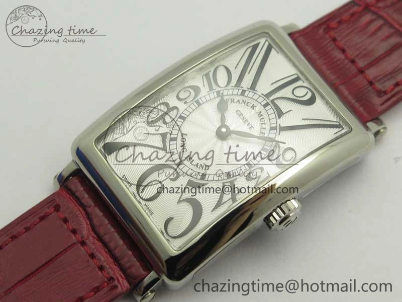 Long Island 952QZ SS GF 1:1 Best Edition On Leather Strap Swiss Quartz