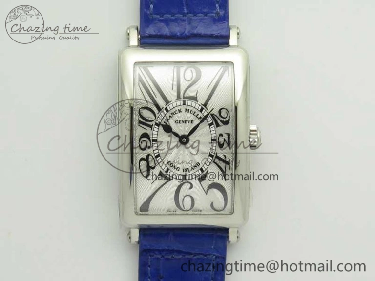 Long Island 952QZ SS GF 1:1 Best Edition On Leather Strap Swiss Quartz