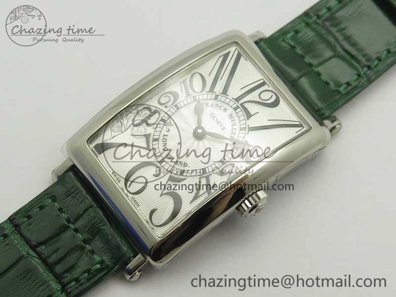 Long Island 952QZ SS GF 1:1 Best Edition On Leather Strap Swiss Quartz
