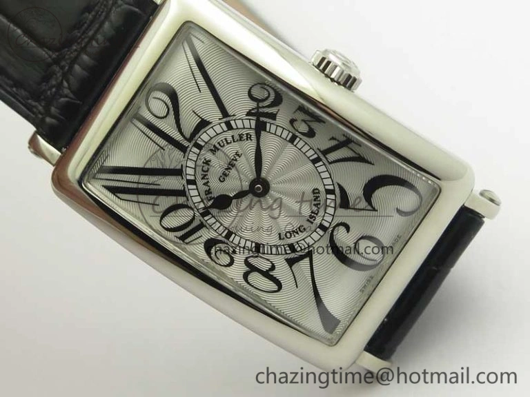 Long Island 952QZ SS GF 1:1 Best Edition On Leather Strap Swiss Quartz