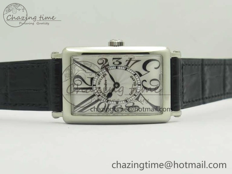 Long Island 952QZ SS GF 1:1 Best Edition On Leather Strap Swiss Quartz