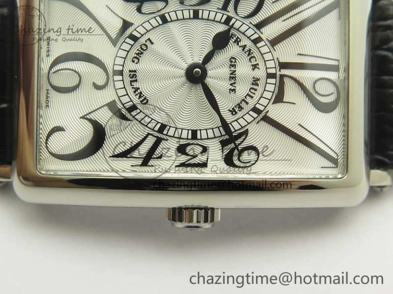Long Island 952QZ SS GF 1:1 Best Edition On Leather Strap Swiss Quartz