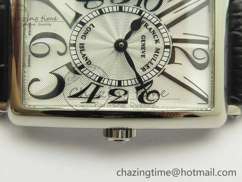 Long Island 952QZ SS GF 1:1 Best Edition On Leather Strap Swiss Quartz