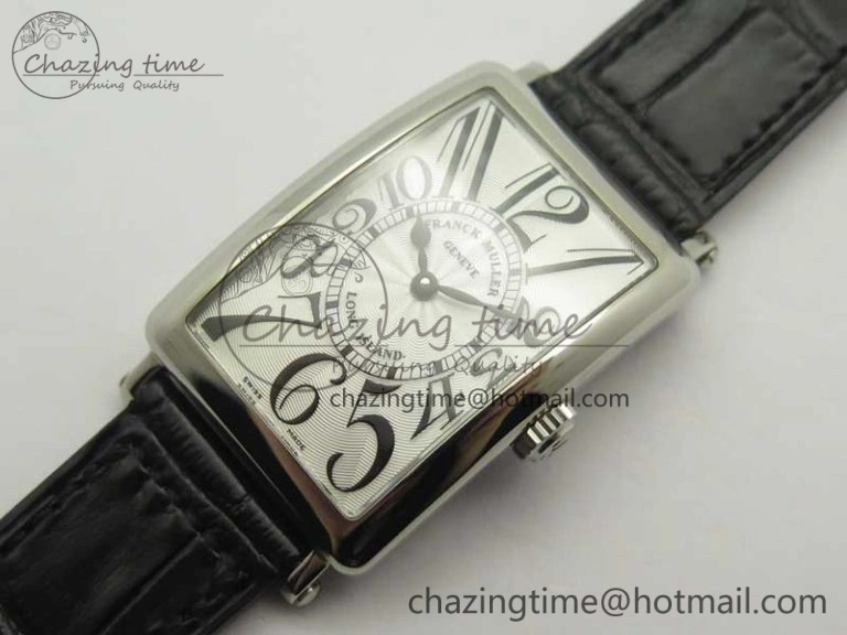 Long Island 952QZ SS GF 1:1 Best Edition On Leather Strap Swiss Quartz