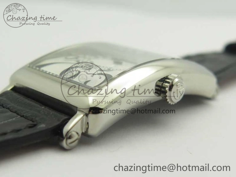 Long Island 952QZ SS GF 1:1 Best Edition On Leather Strap Swiss Quartz