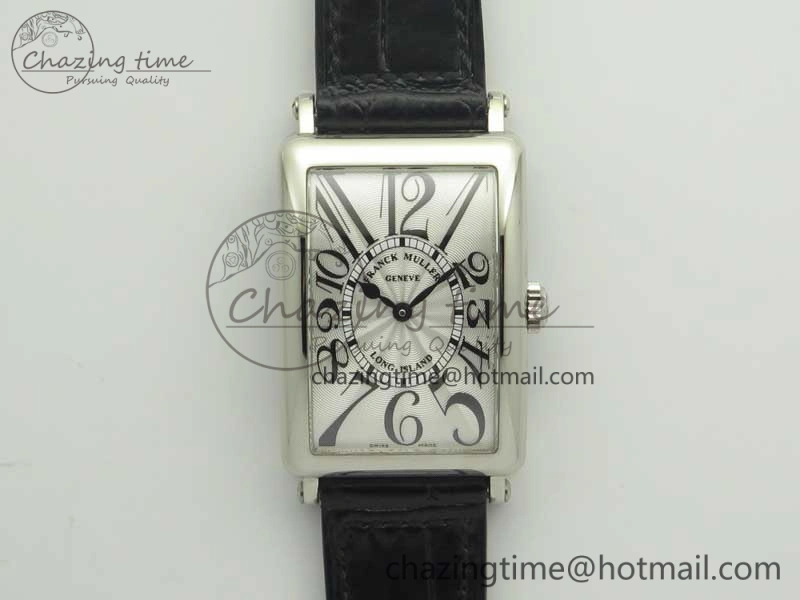 Long Island 952QZ SS GF 1:1 Best Edition On Leather Strap Swiss Quartz