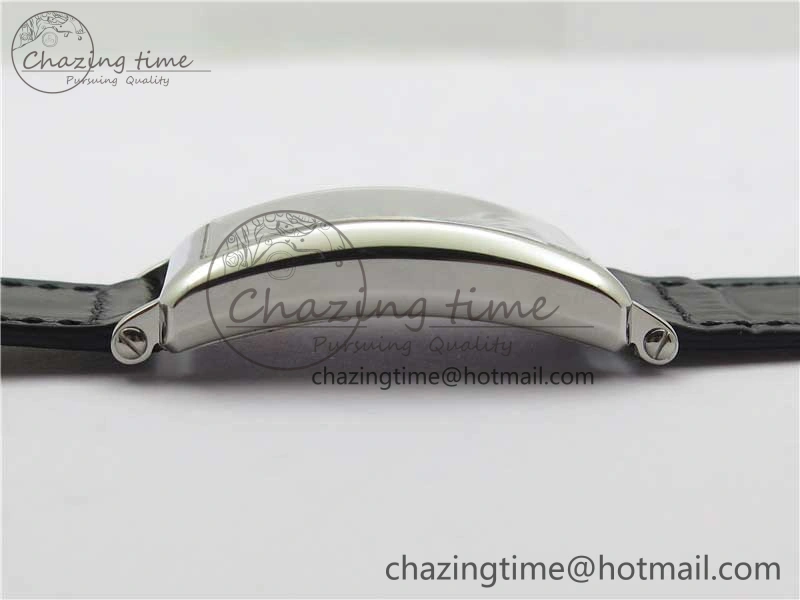 Long Island Ladies SS ZF 1:1 Best Edition on Black Leather Strap Ronda Quartz
