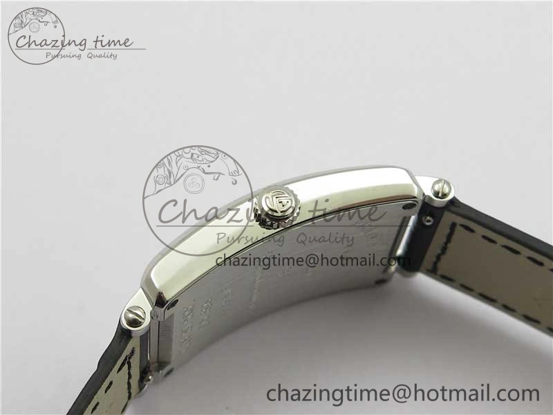 Long Island Ladies SS ZF 1:1 Best Edition on Black Leather Strap Ronda Quartz