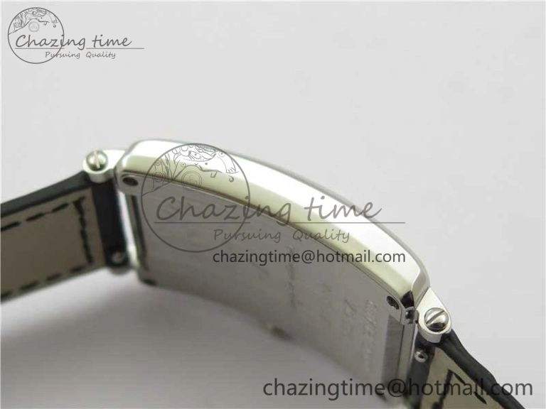 Long Island Ladies SS ZF 1:1 Best Edition on Black Leather Strap Ronda Quartz