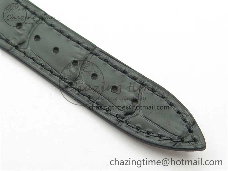 Long Island Ladies SS ZF 1:1 Best Edition on Black Leather Strap Ronda Quartz