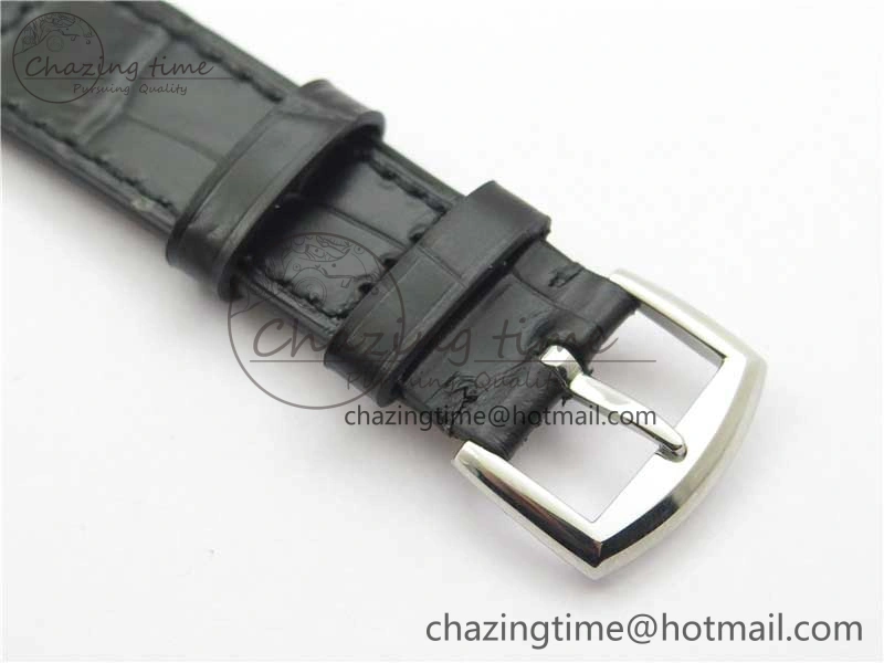 Long Island Ladies SS ZF 1:1 Best Edition on Black Leather Strap Ronda Quartz