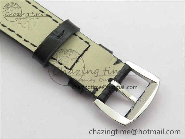 Long Island Ladies SS ZF 1:1 Best Edition on Black Leather Strap Ronda Quartz
