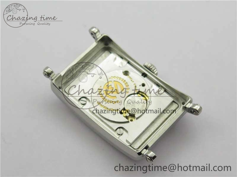 Long Island Ladies SS ZF 1:1 Best Edition on Green Leather Strap Ronda Quartz