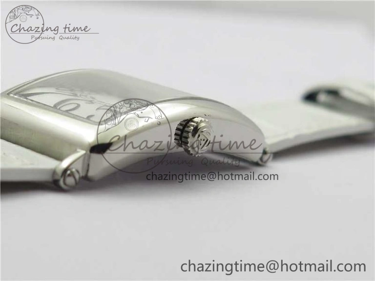 Long Island Ladies SS ZF 1:1 Best Edition on White Leather Strap Ronda Quartz