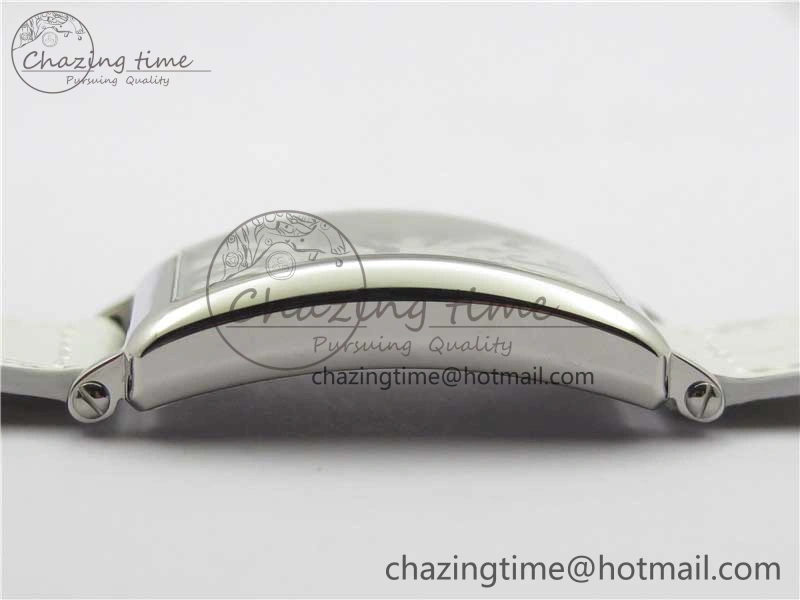 Long Island Ladies SS ZF 1:1 Best Edition on White Leather Strap Ronda Quartz