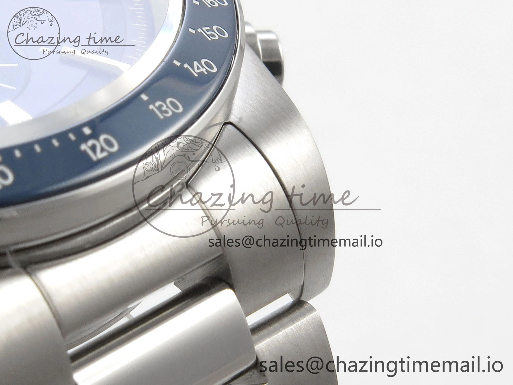 Longines Conquest 40mm SS AF 1:1 Best Edition Blue Dial on Stainless steel bracelet A2892
