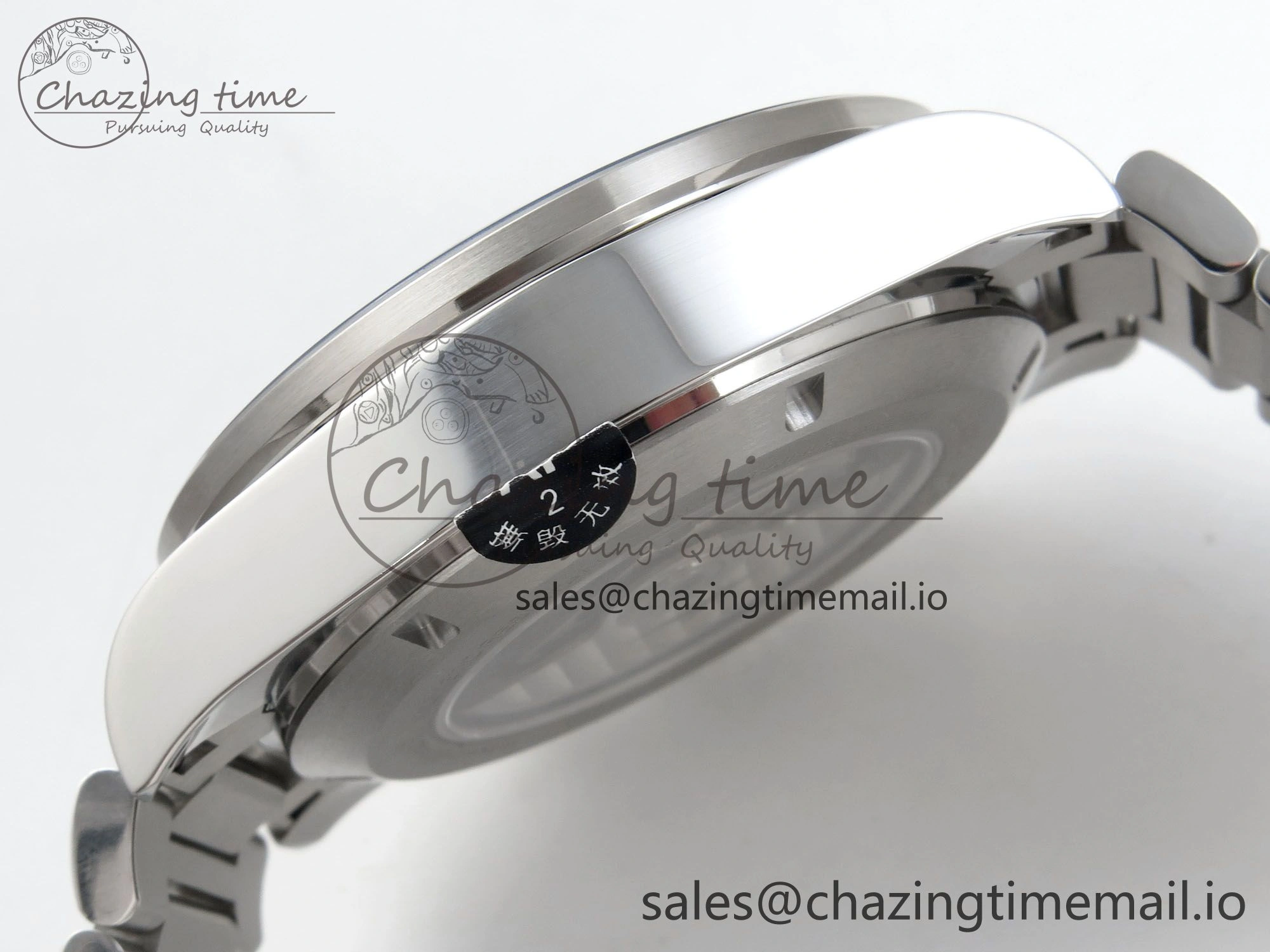 Longines Conquest 40mm SS AF 1:1 Best Edition Blue Dial on Stainless steel bracelet A2892