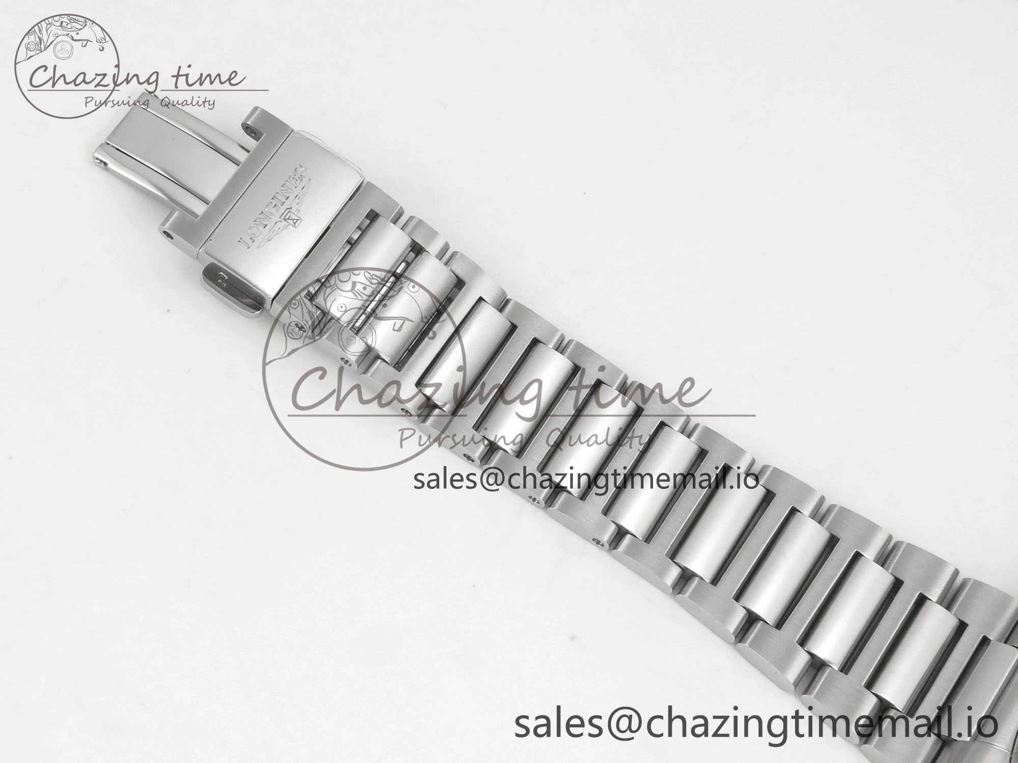 Longines Conquest 40mm SS AF 1:1 Best Edition Blue Dial on Stainless steel bracelet A2892