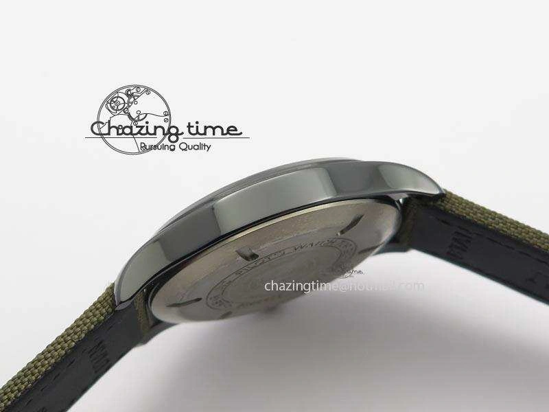 MARK XVII IW324702 Real Ceramic MK Best Edition Green Dial On Green Nylon Strap A2892