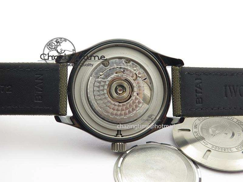 MARK XVII IW324702 Real Ceramic MK Best Edition Green Dial On Green Nylon Strap A2892
