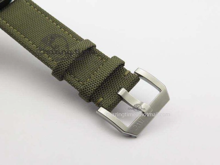 MARK XVII IW324702 Real Ceramic MK Best Edition Green Dial On Green Nylon Strap A2892