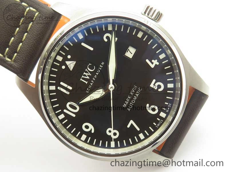 MARK XVIII ANTOINE DE SAINT EXUPÉRY IW327003 SS MKS 1:1 Best Edition on Brown Leather MIYOTA 9015