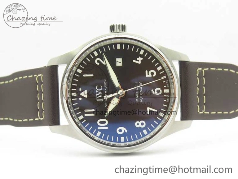 MARK XVIII ANTOINE DE SAINT EXUPÉRY IW327003 SS MKS 1:1 Best Edition on Brown Leather MIYOTA 9015