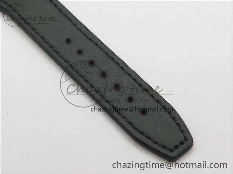 MARK XVIII IW327001 SS FKF 1:1 Best Edition Black Dial On Black Leather Strap