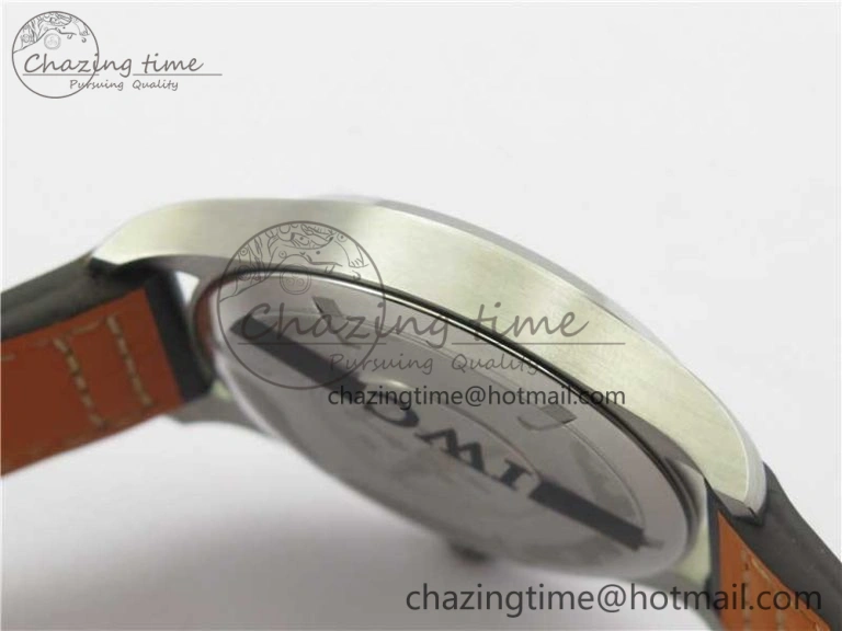 MARK XVIII Le Petit Prince IW327003 SS FKF 1:1 Best Edition Brown Dial On Brown Leather Strap