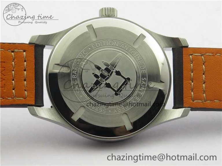 MARK XVIII Le Petit Prince IW327003 SS FKF 1:1 Best Edition Brown Dial On Brown Leather Strap