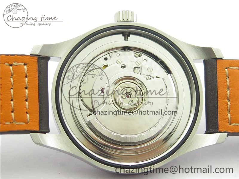 MARK XVIII Le Petit Prince IW327003 SS FKF 1:1 Best Edition Brown Dial On Brown Leather Strap
