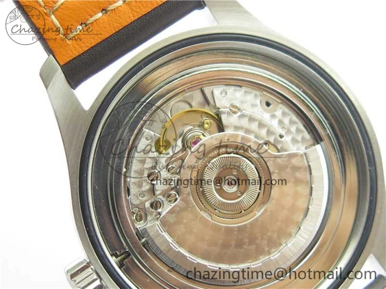 MARK XVIII Le Petit Prince IW327003 SS FKF 1:1 Best Edition Brown Dial On Brown Leather Strap