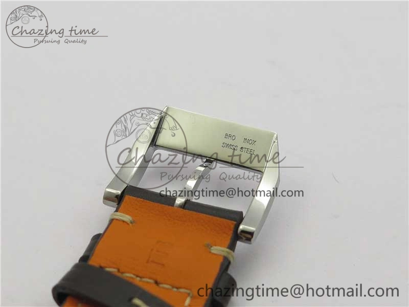 MARK XVIII Le Petit Prince IW327003 SS FKF 1:1 Best Edition Brown Dial On Brown Leather Strap