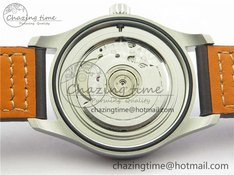 MARK XVIII Le Petit Prince IW327004 SS FKF 1:1 Best Edition Blue Dial On Brown Leather Strap