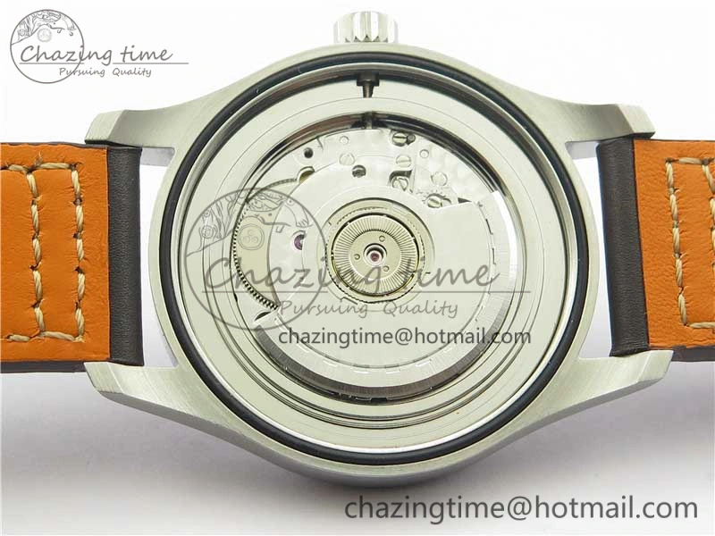 MARK XVIII Le Petit Prince IW327004 SS FKF 1:1 Best Edition Blue Dial On Brown Leather Strap