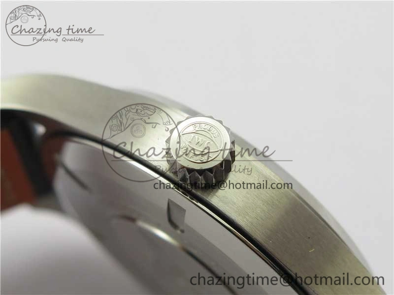 MARK XVIII Le Petit Prince IW327004 SS FKF 1:1 Best Edition Blue Dial On Brown Leather Strap
