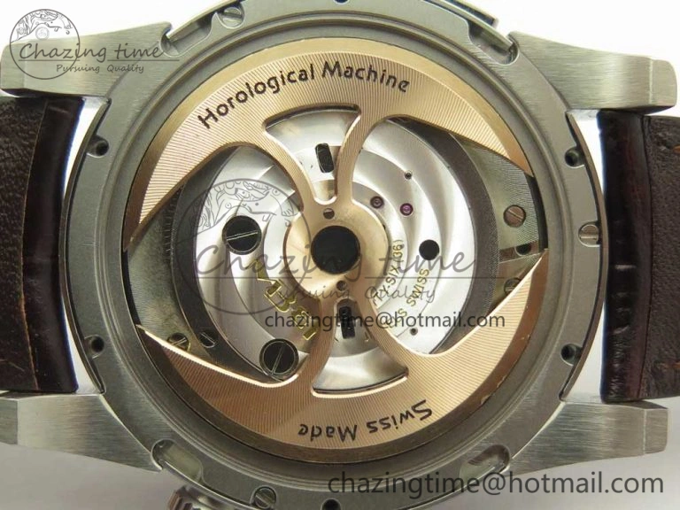 MB&F Legacy Machine Split Escapement CYF Best Edition YG Dial On Black Leather Strap