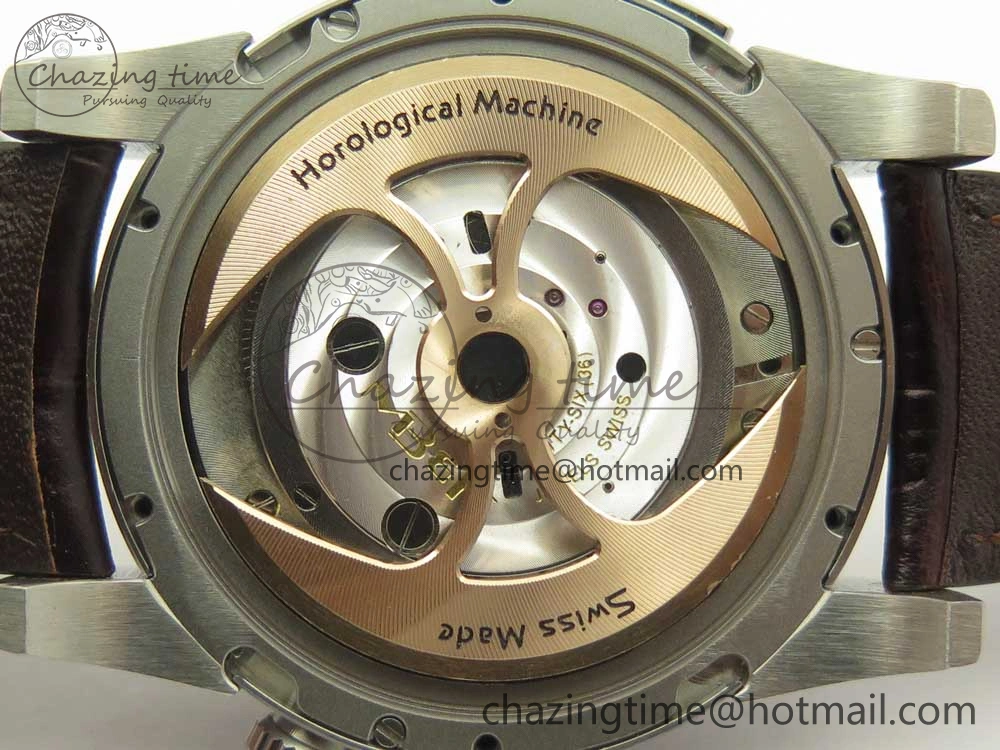 MB&F Legacy Machine Split Escapement CYF Best Edition YG Dial On Black Leather Strap