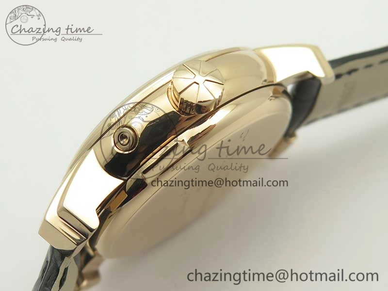 Malte Dual Time Regulator RG K11 Maker Black Dial on Black Leather Strap A23J