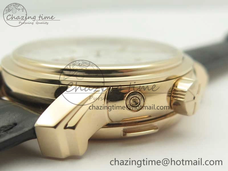 Malte Dual Time Regulator RG K11 Maker White Dial on Black Leather Strap A23J