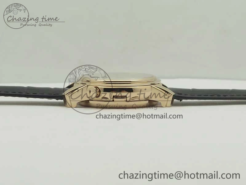 Malte Dual Time Regulator RG K11 Maker White Dial on Black Leather Strap A23J