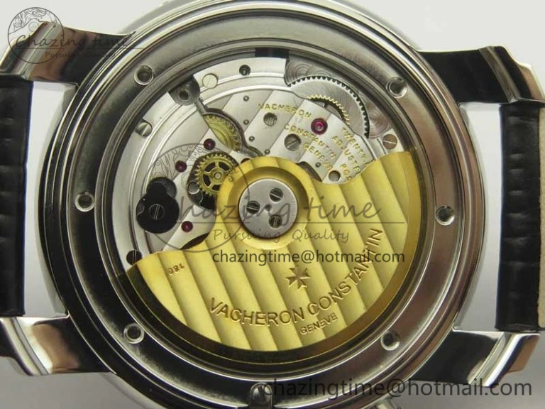 Malte Dual Time Regulator SS K11 Maker Black Dial on Black Leather Strap A23J