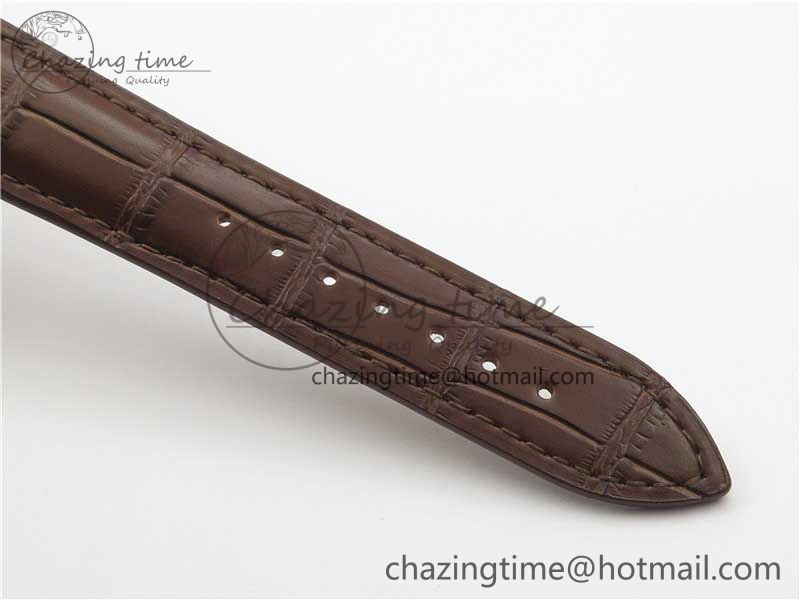 Malte Tourbillon RG VCR Best Edition Black Dial on Black Croco Leather Strap