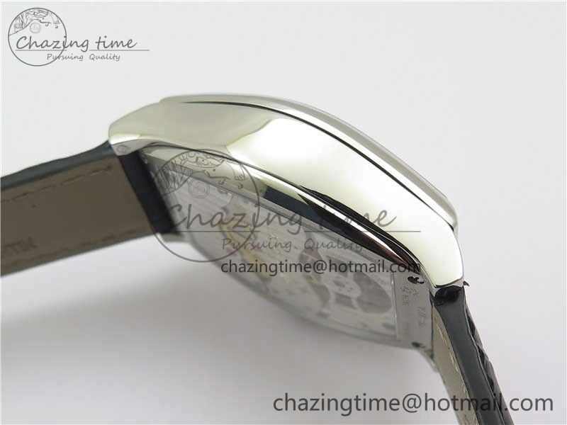 Malte Tourbillon SS VCR Best Edition Gray Dial on Black Croco Leather Strap