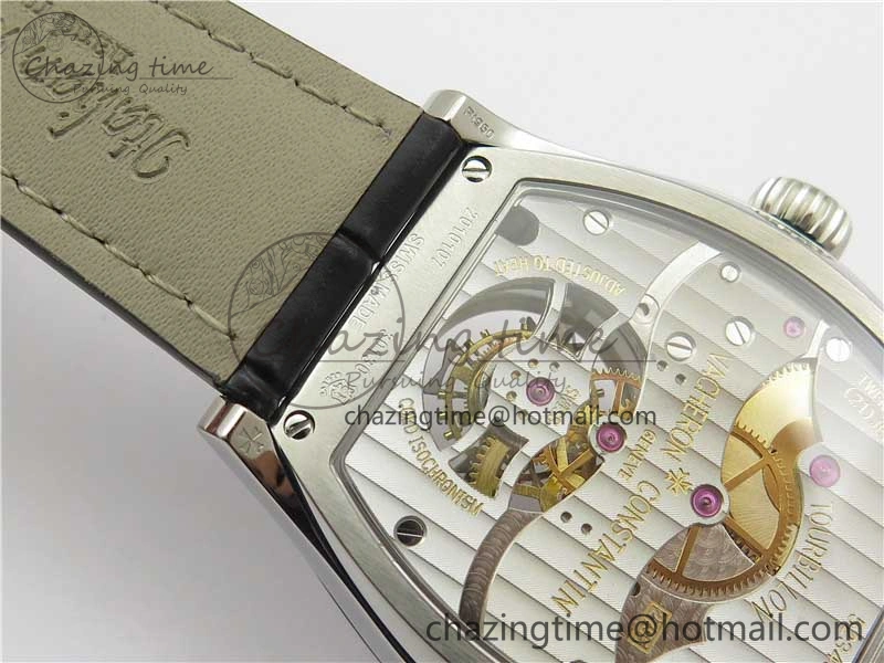 Malte Tourbillon SS VCR Best Edition Gray Dial on Black Croco Leather Strap