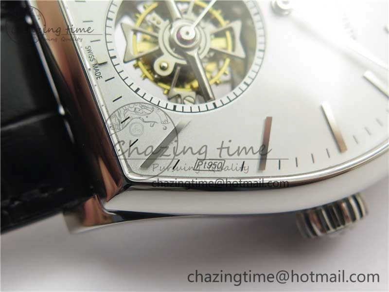 Malte Tourbillon SS VCR Best Edition Gray Dial on Black Croco Leather Strap