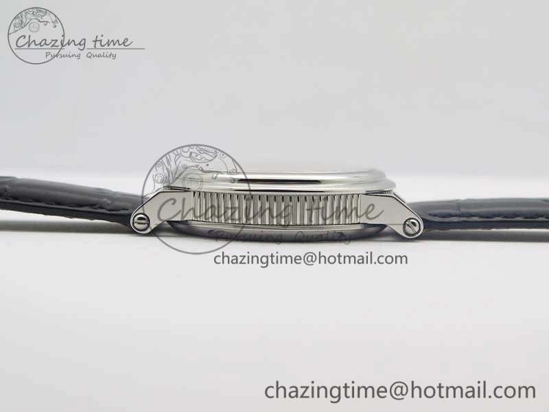 Marine 5222 SS HGF 1:1 Best Edition White Dial On Leather Strap Asian Cal.517GG (Free Rubber Strap)