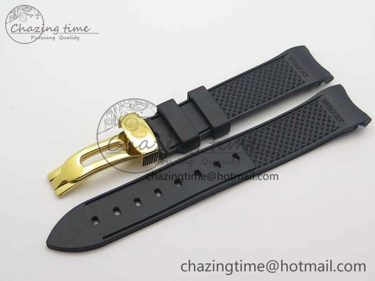 Marine 5222 YG HGF 1:1 Best Edition White Dial On Leather Strap Asian Cal.517GG (Free Rubber Strap)