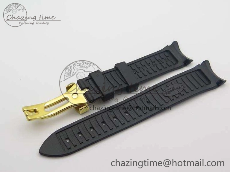 Marine 5222 YG HGF 1:1 Best Edition White Dial On Leather Strap Asian Cal.517GG (Free Rubber Strap)