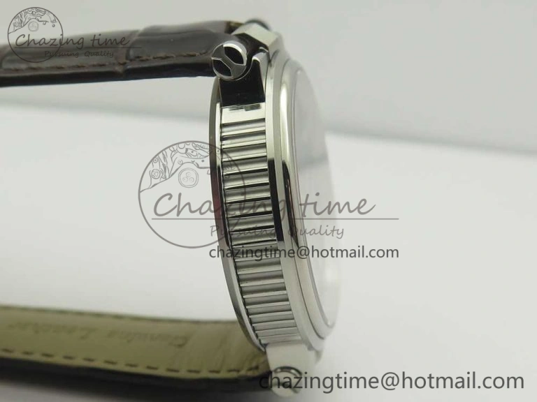 Marine 5517 SS V9F 1:1 Best Edition Brown Dial on Brown Leather Strap A23J